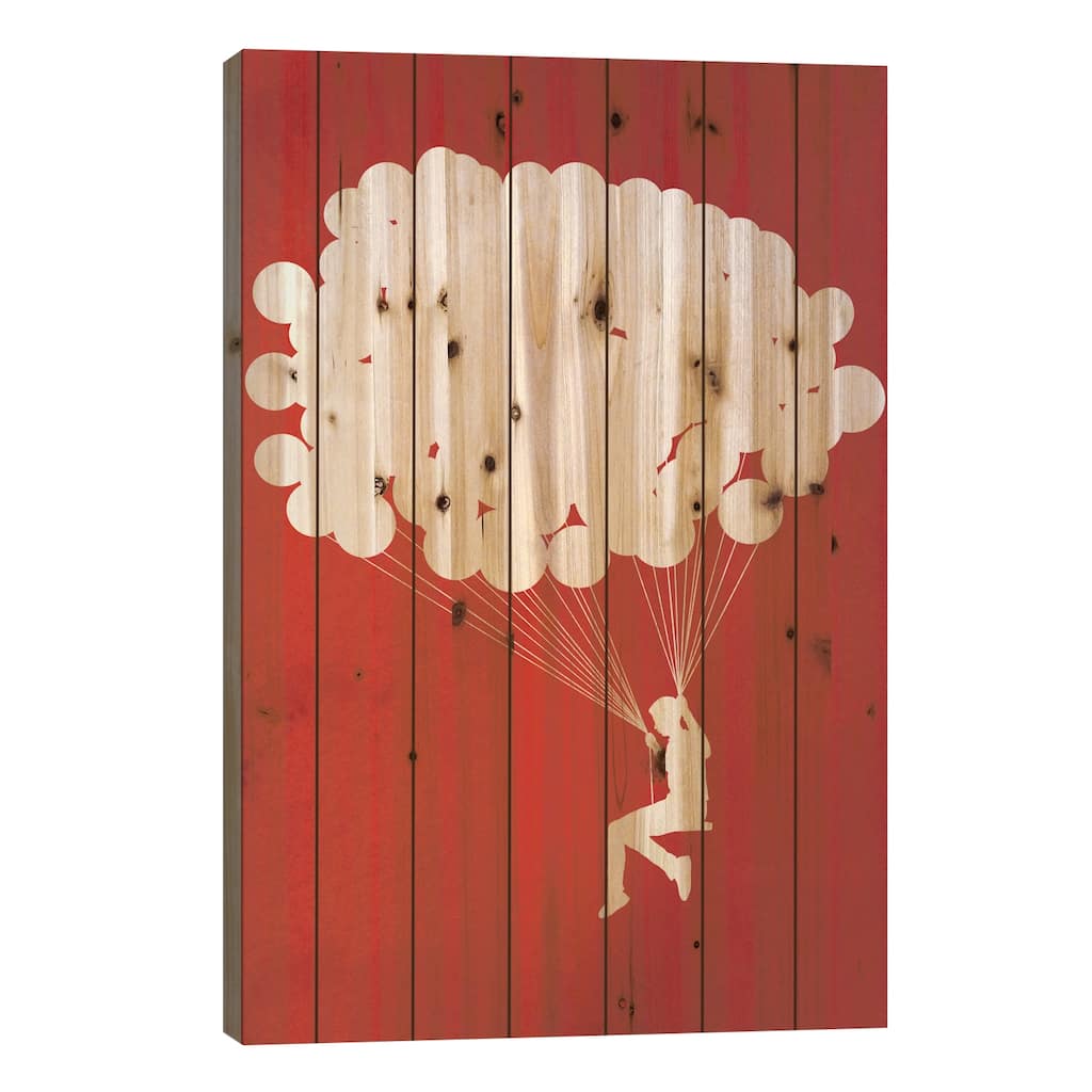 Suspension Print On Wood by Rob Dobi - Multi-Color