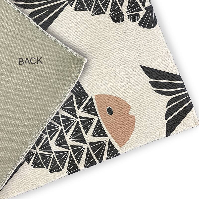 Fish Tales Nautical Indoor/Outdoor Rug