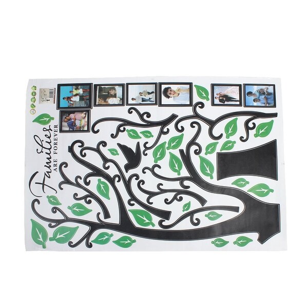 Shop Beautiful Family tree Wall Art Sticker Decal Green Free Shipping
