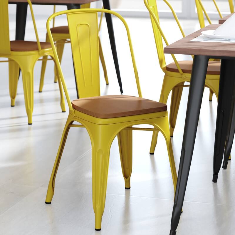 All-Weather Commercial Stack Chair & Poly Resin Seat