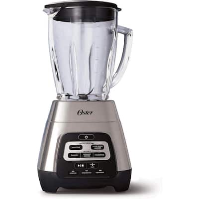 Oster Texture Select Master Series Blender with Glass Jar, Chrome