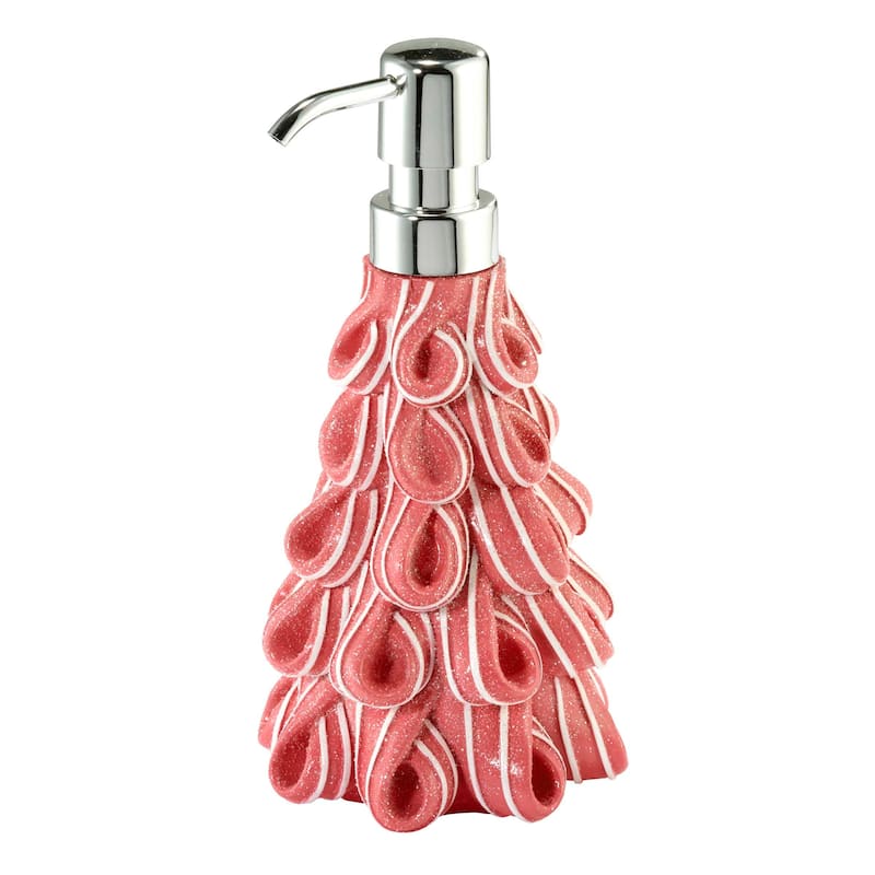 Avanti Ribbon Candy Lotion Dispenser - Pink