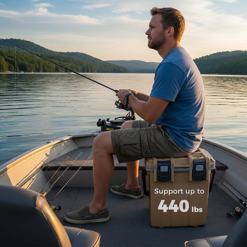 Costway 21 QT Ultra-Light Injection Molded Cooler with Swing-up Handle - See Details