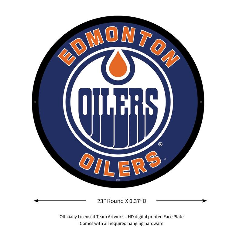 Edmonton Oilers LED Lighted Sign