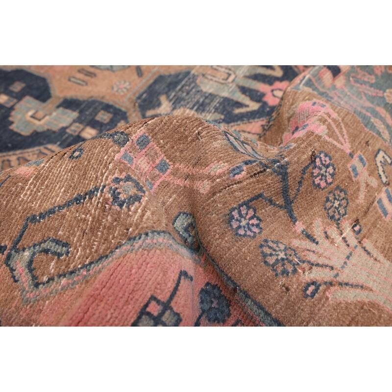 ECARPETGALLERY Hand-knotted Antalya Vintage Brown Wool Rug - 4'9 x 8'10