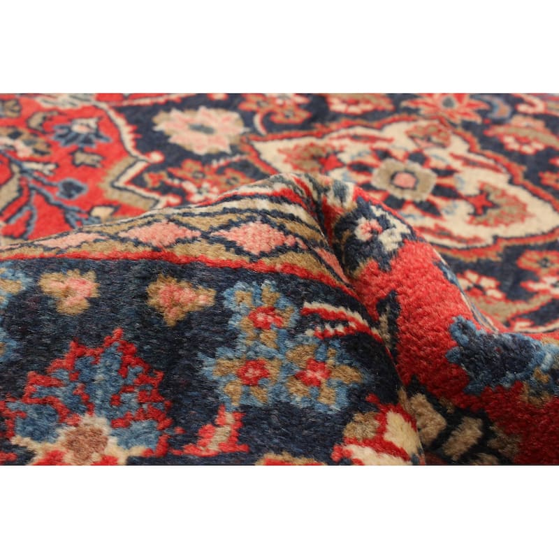 ECARPETGALLERY Hand-knotted Andelz Red Wool Rug - 4'0 x 6'6