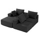 preview thumbnail 5 of 36, UIMOSO Modular Sectional Sofa, Modular Sofa Deep Seat, Cloud Sectional Couch with High Rebound Sponge and Density