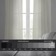 preview thumbnail 9 of 10, Exclusive Fabrics Montpellier Striped Linen Sheer Curtain (1 Panel)