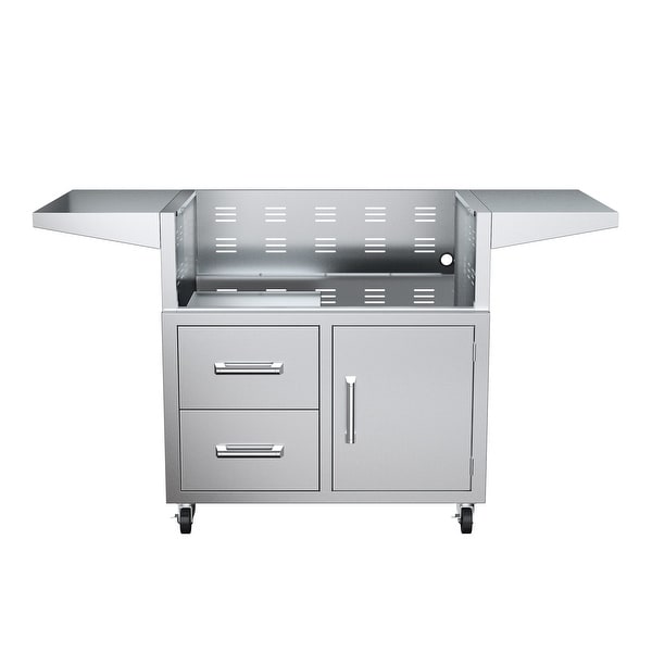 EdgeStar GRL360CART 36" Cart with Door and Drawer Combo for GRL360. Opens flyout.