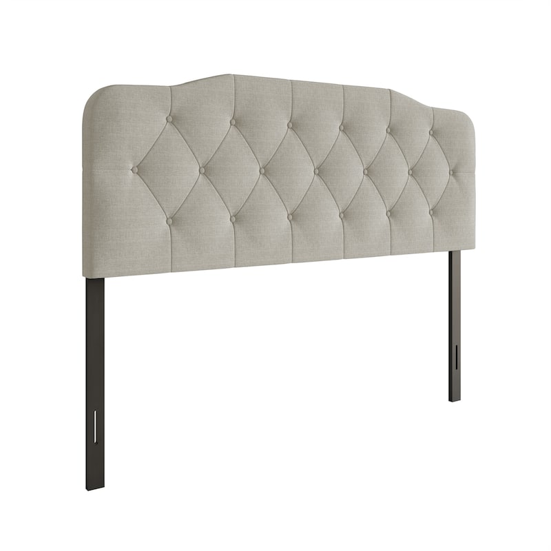 Angela Button-tufted Adjustable Headboard