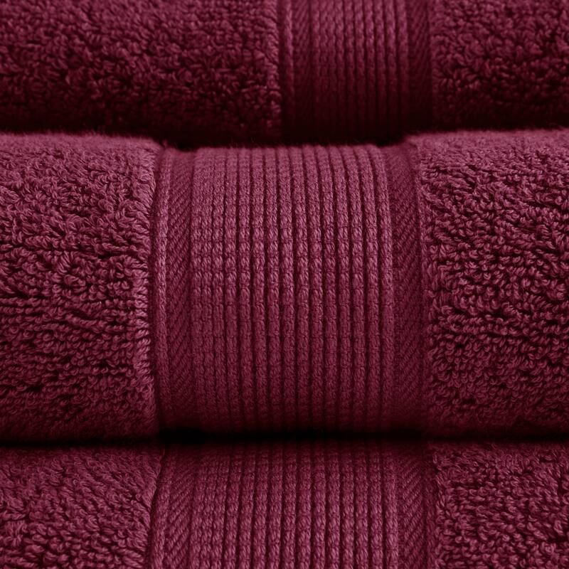 Madison Park Signature Cotton 8-piece Antimicrobial Towel Set
