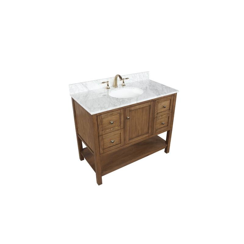 Modern 42" Single Bathroom Vanity Sink