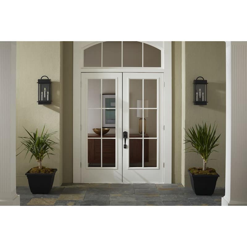 Santee Collection 3-light Large Wall Lantern - 22.370" x 11.870" x 8.870"