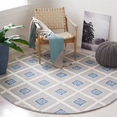SAFAVIEH Handmade Metro Theona Diamond Trellis Wool Rug