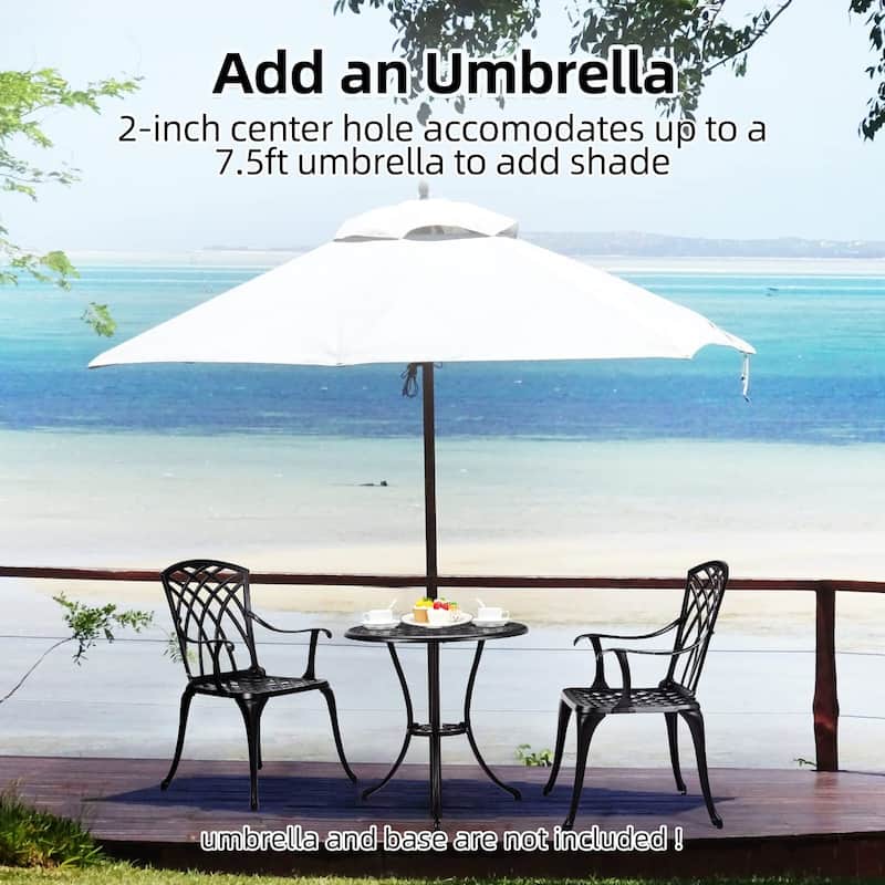 Cast Aluminum Bistro Set