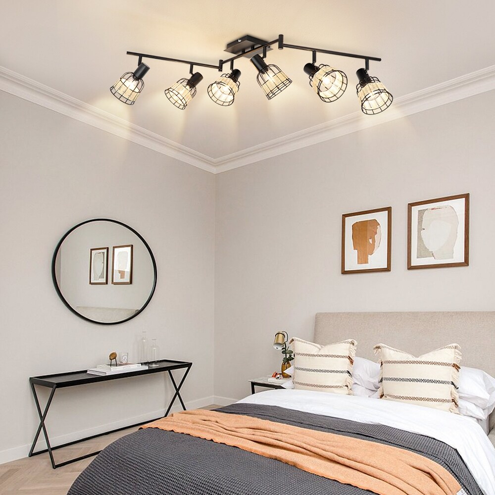 Cage track lighting discount