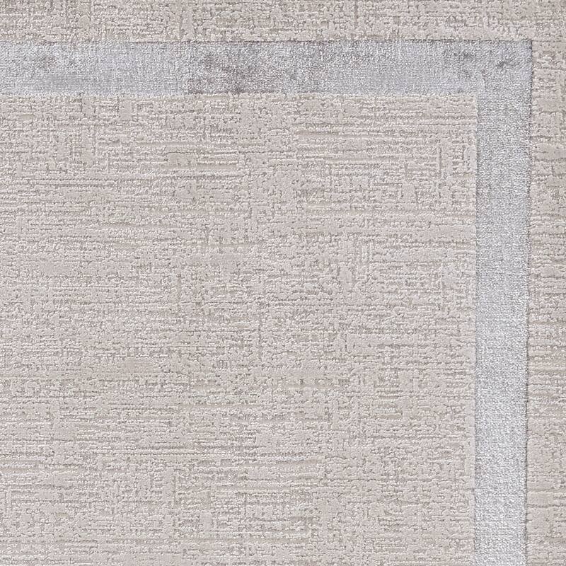 Silver Orchid Monel Sleek Contemporary Rug