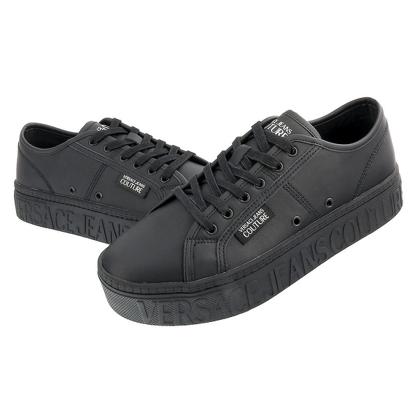 versace jeans sneakers black