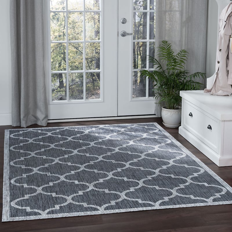 Colonnade Global Trellis Indoor/Outdoor Area Rug