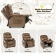 preview thumbnail 11 of 38, Gymax Kids Youth Recliner Chair Velvet Fabric w/Cup Holder & Side
