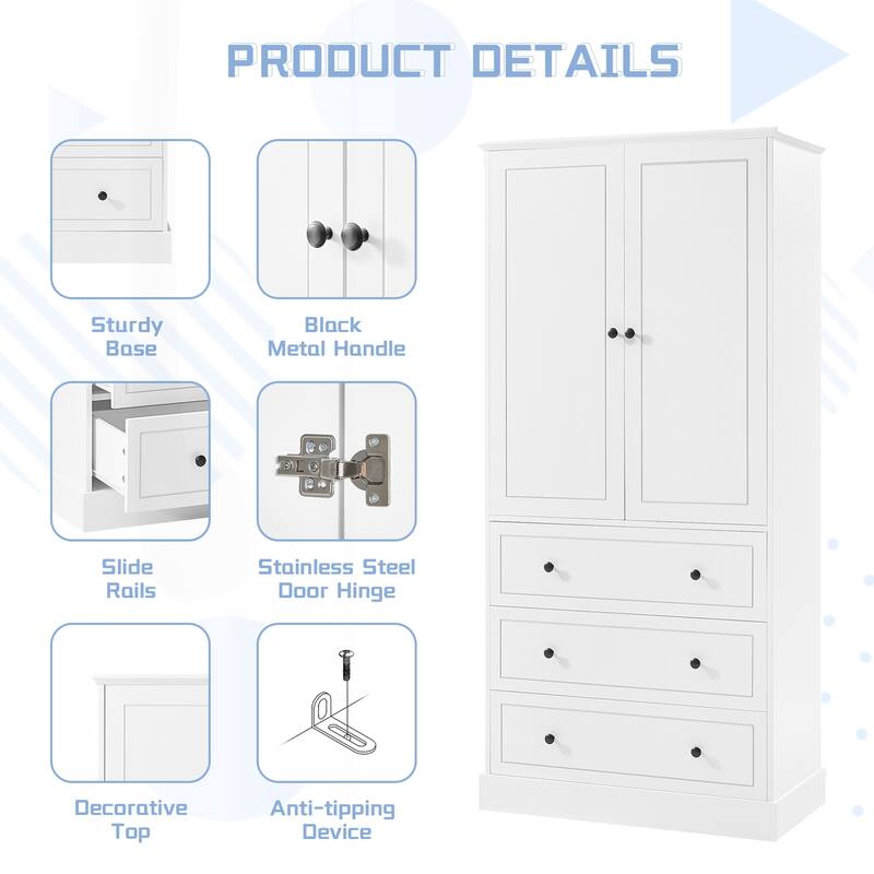 Versatile Freestanding Bathroom Cabinet with Multiple Storage Options