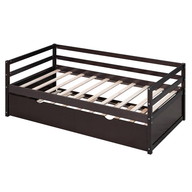 Wood Daybed with Trundle