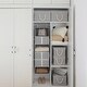 preview thumbnail 2 of 8, 6 Tiers Hanging Organizer with Drawers, Foldable Hanging Closet Shelves for Clothes, Shoe, Toys & Purse