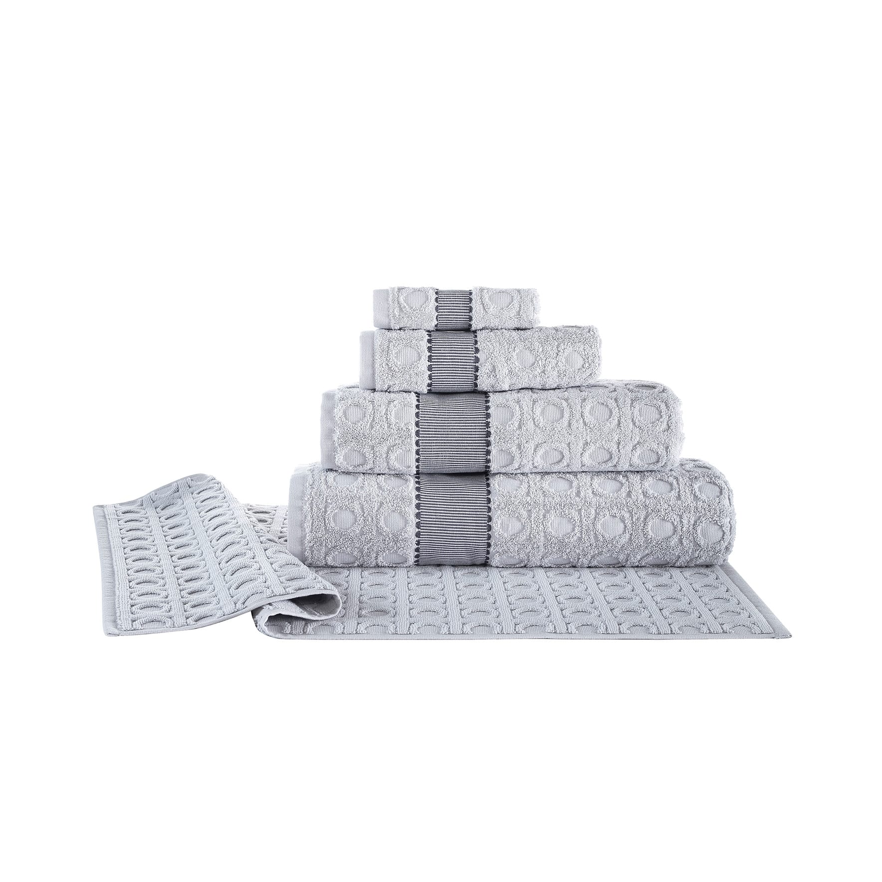 Brooks Brothers Circle in Square Bath Sheet - Bed Bath & Beyond - 37368395