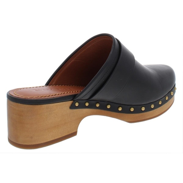 coach turnlock clogs