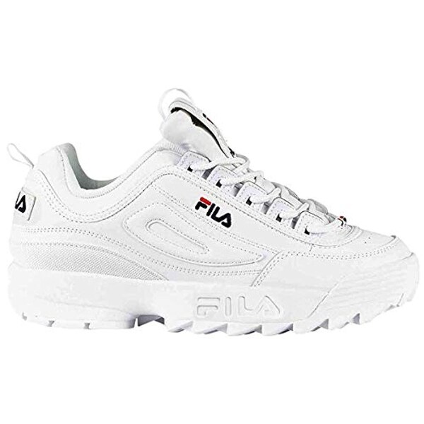 Fila disruptor ii white premium trainers clearance