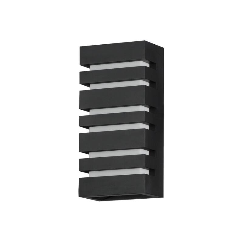 Maxim 86262 Keyes 14" Tall LED Outdoor Wall Sconce - Black