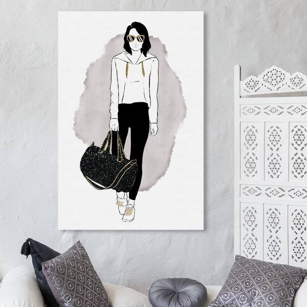 Oliver Gal Athletic Aesthetic Fashion And Glam Wall Art Canvas Print Outfits Black White Overstock 32376923 Maybe you prefer not to think about matching your clothes, or maybe you're all about minimalist neutrals, but—for some women—color simply isn't that appealing. oliver gal artist co