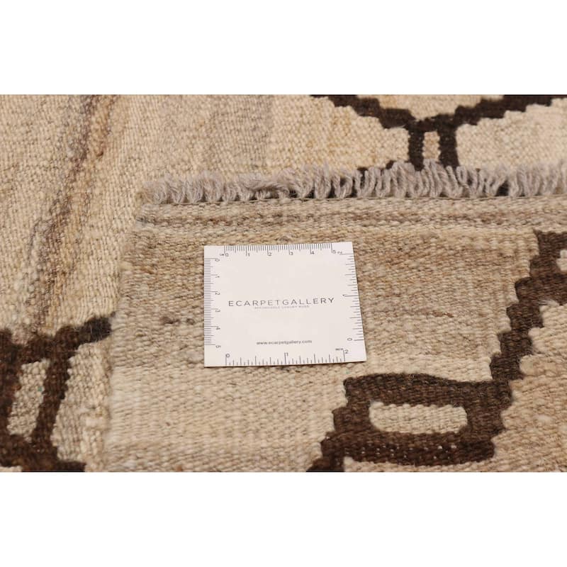 Sivas Khaki Kilim 6'0" x 8'1" - 6'0 x 8'1