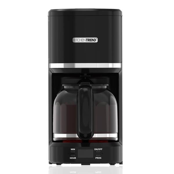 Kitchentrend 12 Cup Coffee Maker Programmable with Reusable Filter  Stainless Steel - Bed Bath & Beyond - 42563889