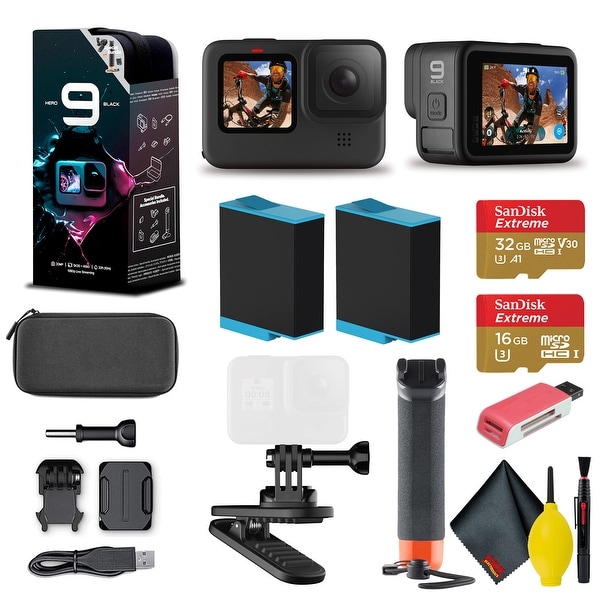 GoPro HERO9 Action Camera - Special Bundle Floating Hand Grip. Opens flyout.