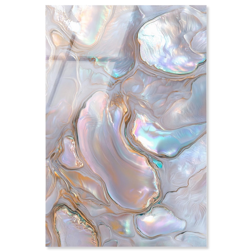 Fluid Preciousness III Acrylic by Art Remedy, Ready to Hang