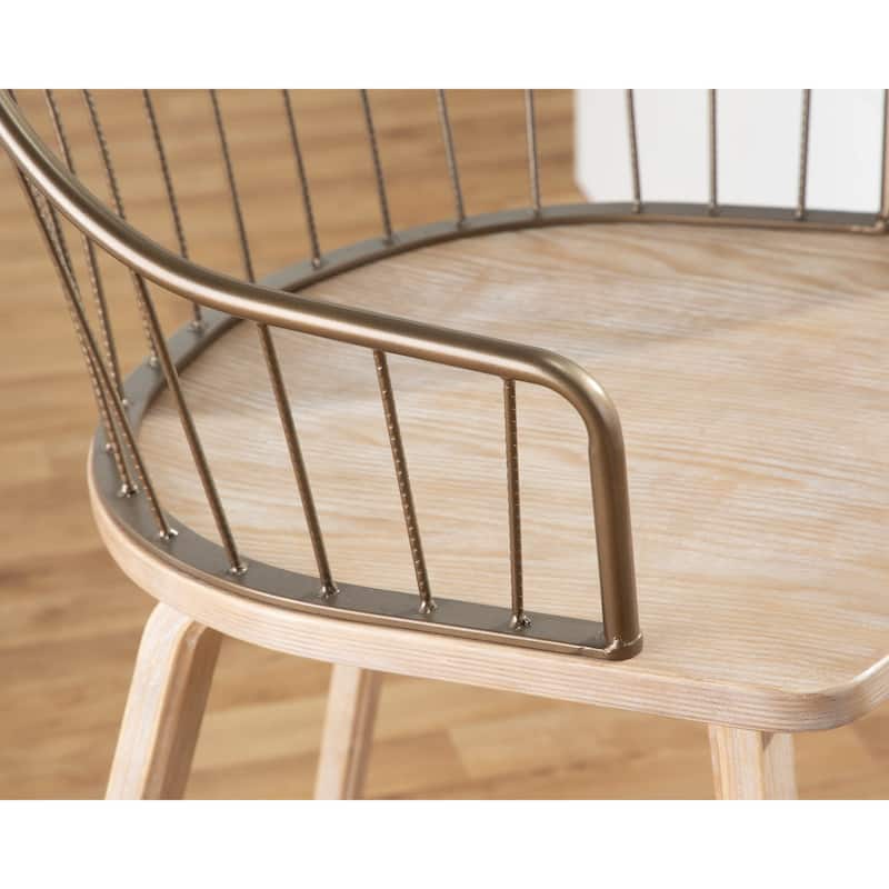 The Gray Barn Winston 26" Fixed-Height Counter Stool