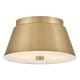 preview thumbnail 4 of 4, Lark 83511 Tess 2 Light 11" Wide Flush Mount Ceiling Fixture