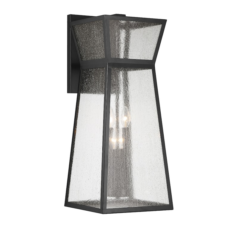 Savoy House 5-637 Millford 4 Light 27" Tall Wall Sconce - Matte Black