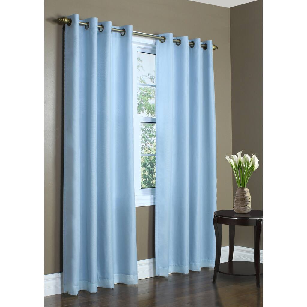 Rhapsody lined voile panels