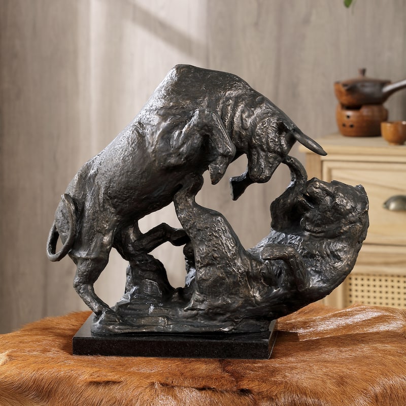 Spi Market Fighters Bear And Bull 17.5" X 20.5" X 9" 18.0 Lbs. - 17.5 X 20.5 X 9 inches