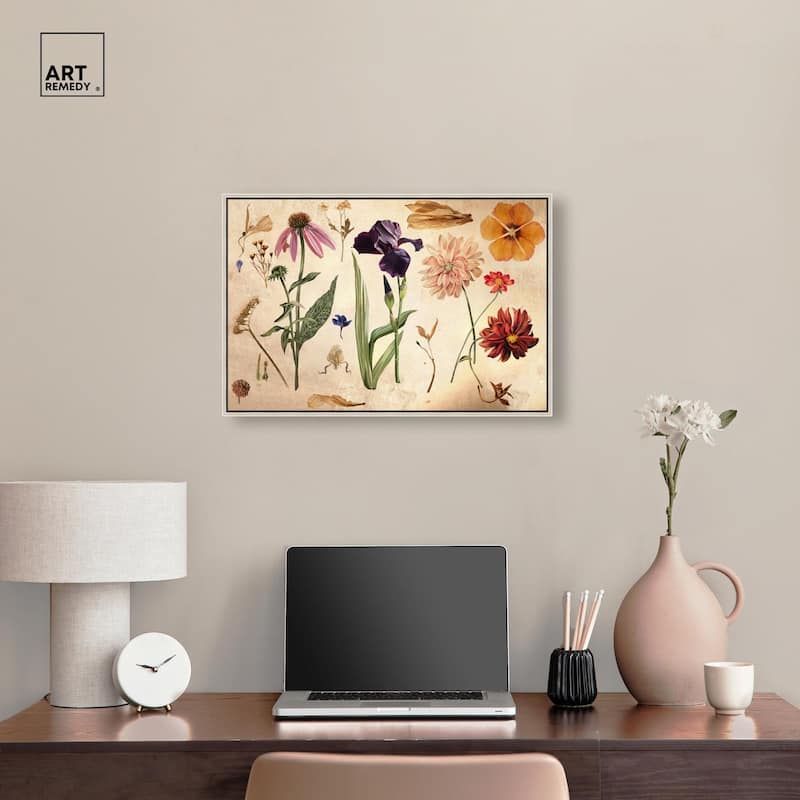 Floral Selection II Canvas by Art Remedy