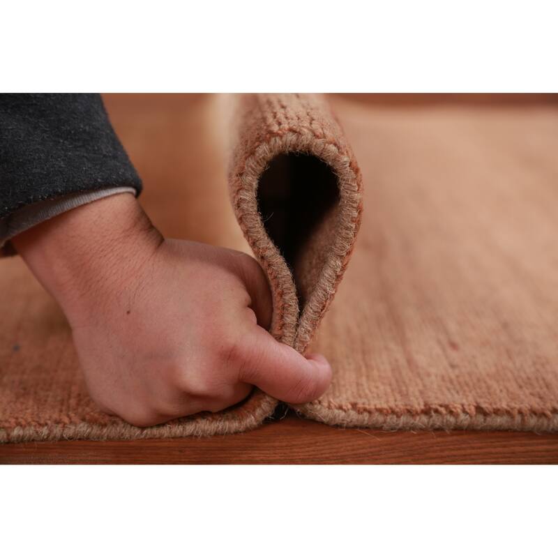 Modern Gabbeh Oriental Rug Handmade Wool Carpet - 3'3" x 5'0"