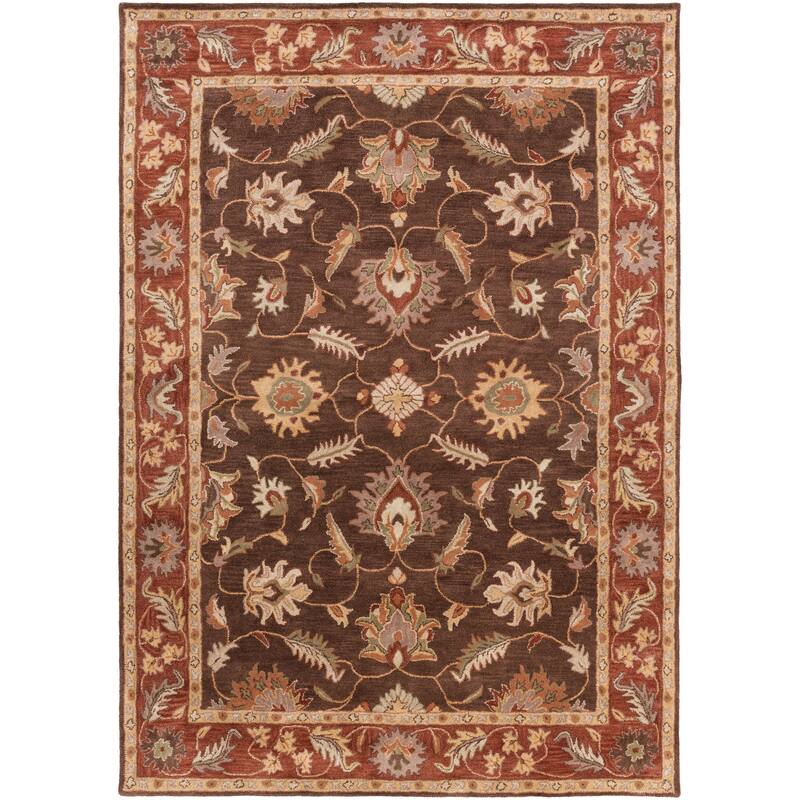 Livabliss Flanders Handmade Traditional Wool Area Rug