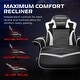 preview thumbnail 19 of 47, RESPAWN 900 Ergonomic Reclining Gaming Chair w/ Footrest
