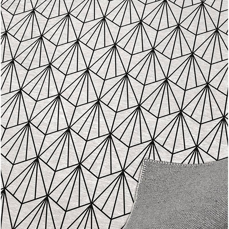 ART NOUVEAU B+W Doormat By Kavka Designs Bed Bath & Beyond 31257081