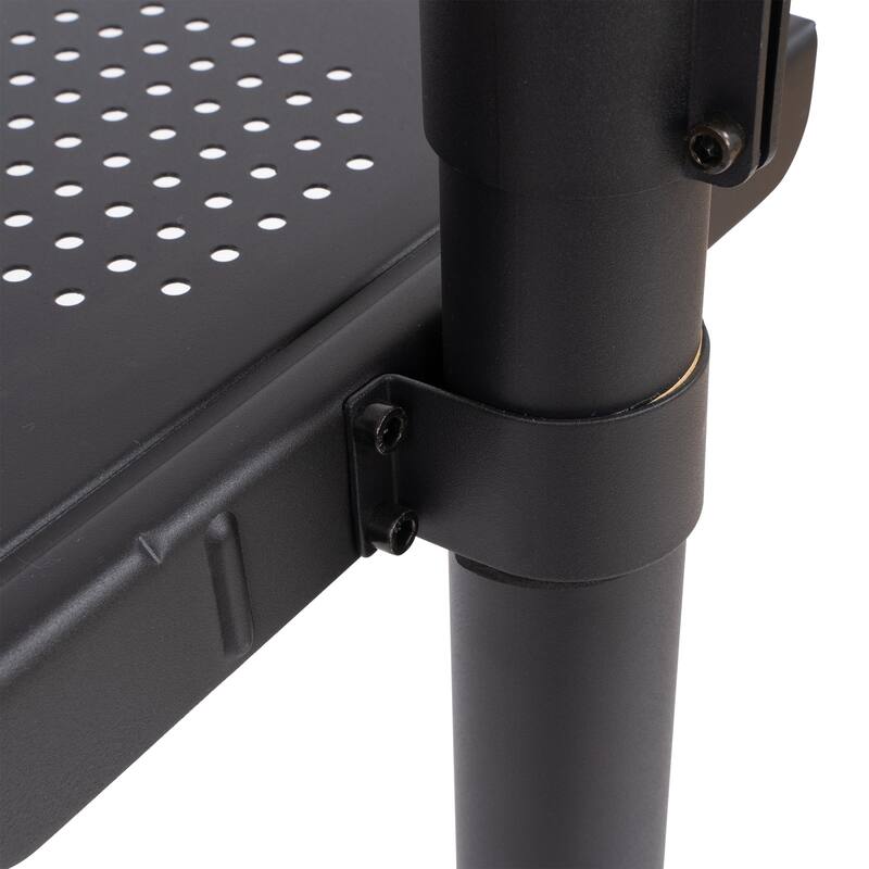 53" Mobile TV Stand with Adjustable Bracket & Casters for 23-60" TVs