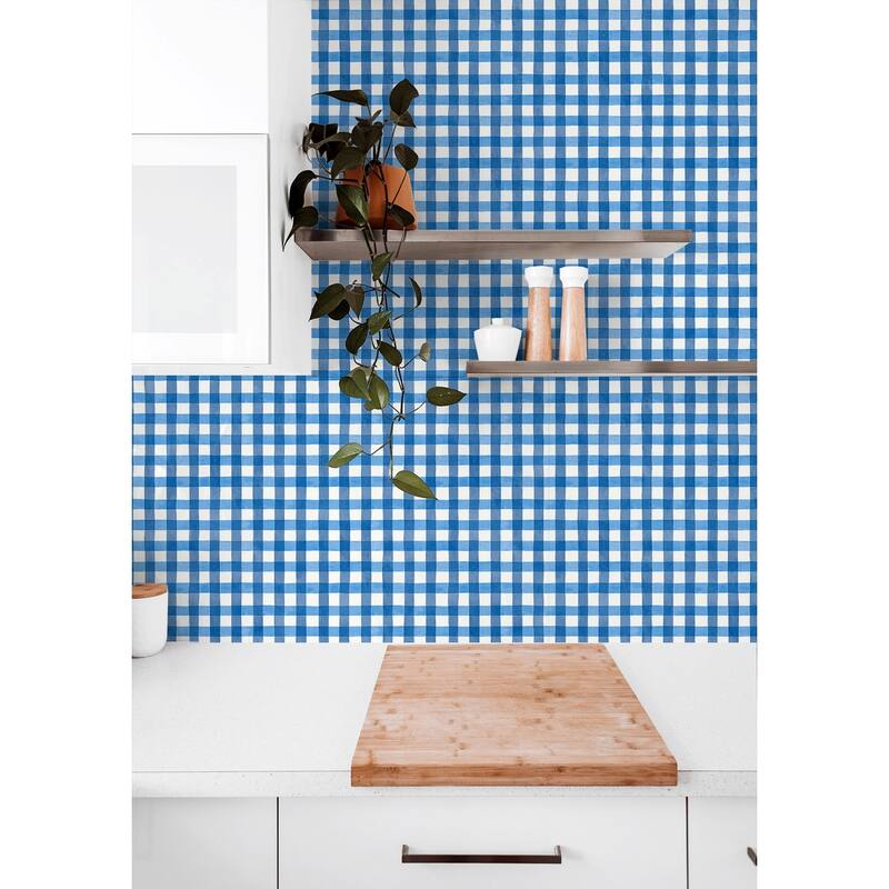 NextWall Spring Plaid Peel and Stick Wallpaper