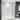 Transolid EHTF78247610C-BK Elizabeth 76" High x 78" Wide Hinged Semi