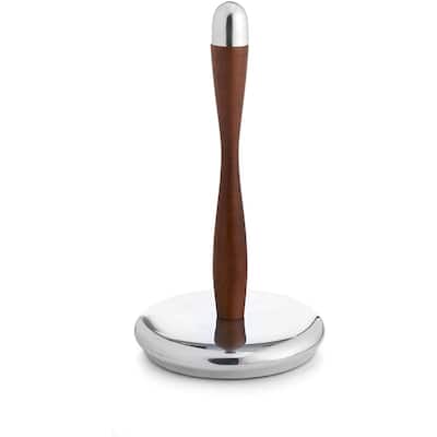 Nambe Curvo Paper Towel Holder - 13.75” H